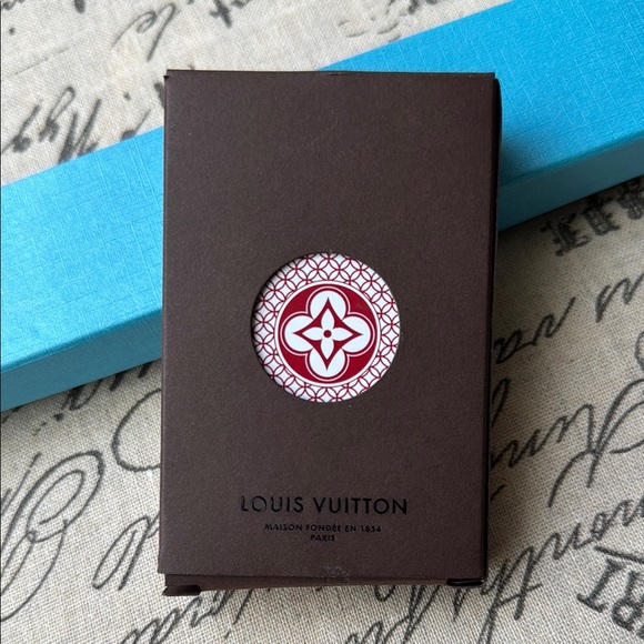 Louis Vuitton Handbags - Louis Vuitton Deck of Playing Cards - Entire Brown Box with Red and White Emblem